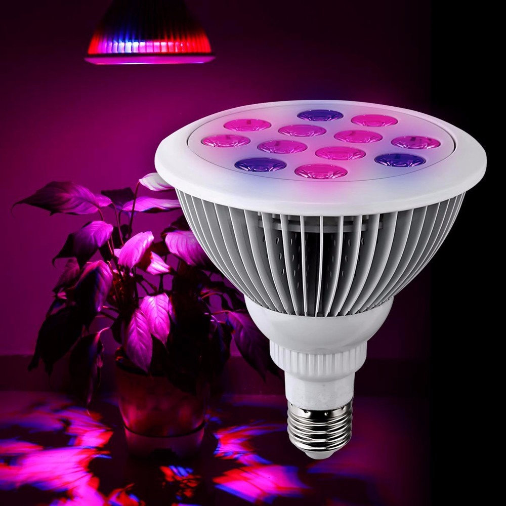 e27 12w led grow lights growing lamp for garden greenhouse