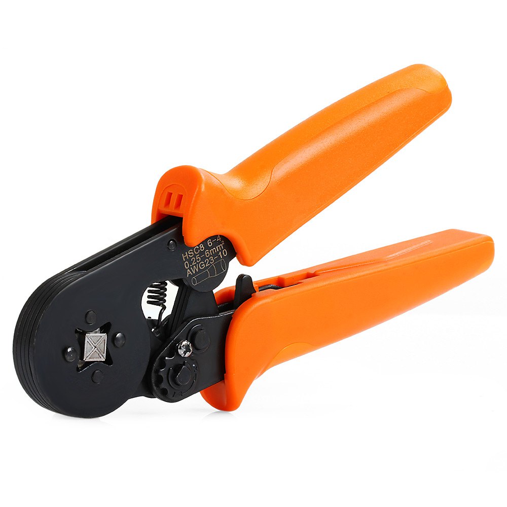 hsc8 6-4 self-adjusting crimping plier for cable end sleeves ferrules