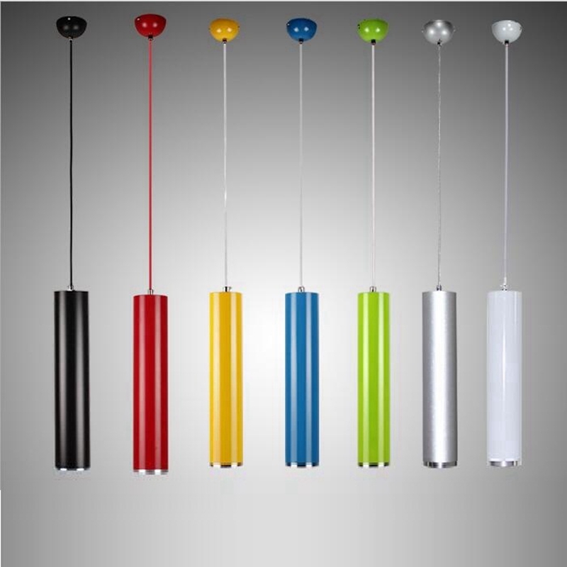 lukloy pendant lamp lights kitchen island dining living room shop decoration, cylinder pipe pendant lights kitchen light