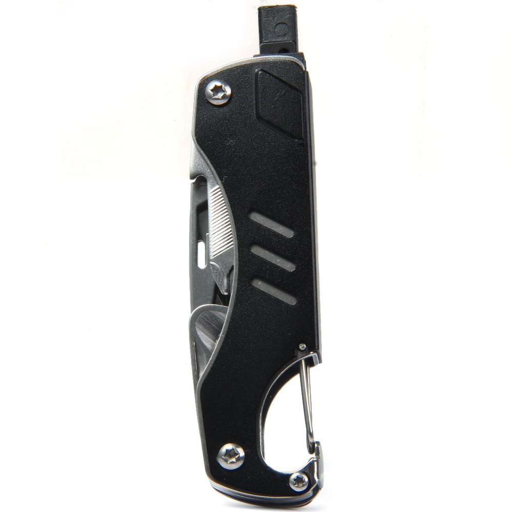 mini 7 in 1 knife bottle opener wire cutter keyring wrench outdoor survival tool home necessary