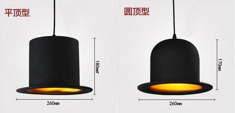 modern fashion aluminum hat pendant lights lamps for dining room coffee shop bar restaurant decoration, 220v ~240v, e27