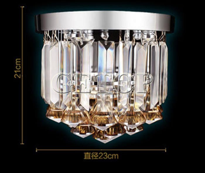 modern led aisle crystal lamp entrance light hallway led ceiling lamp dining hall corridor light d23 x h21cm crystal lighting