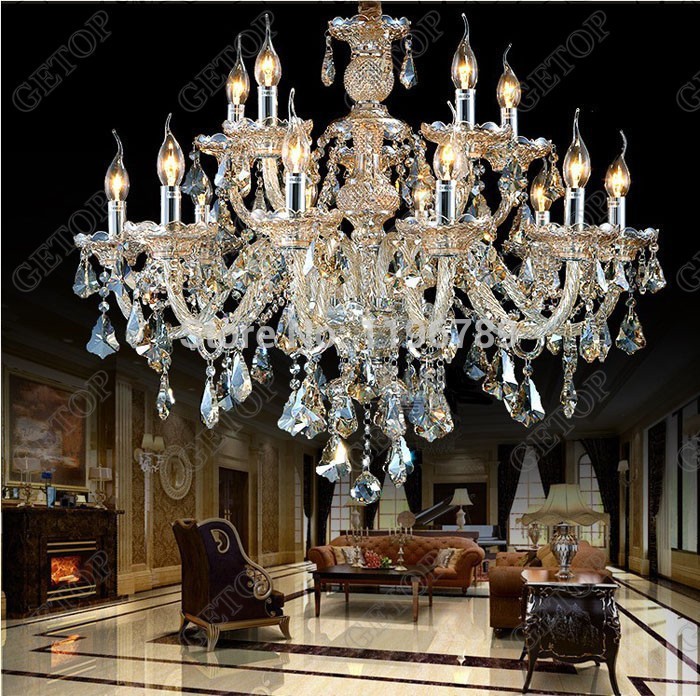 modern luxury crystal lamp candle crystal chandelier light k9 crystal light living room bedroom el hall candle lamp