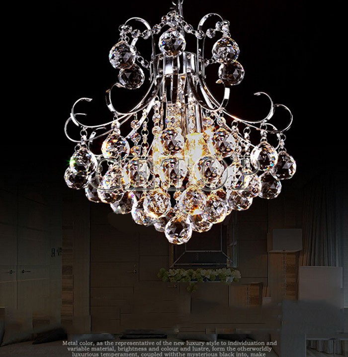 modern luxury led crystal chandelier restaurants bedroom crystal lamp fashion creative living room lamp aisle crystal light