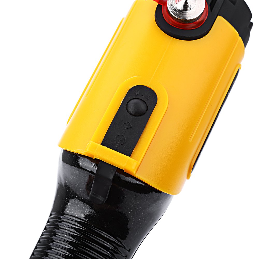 multi-functional dynamo led flashlight beacon with emergency car safety hammer