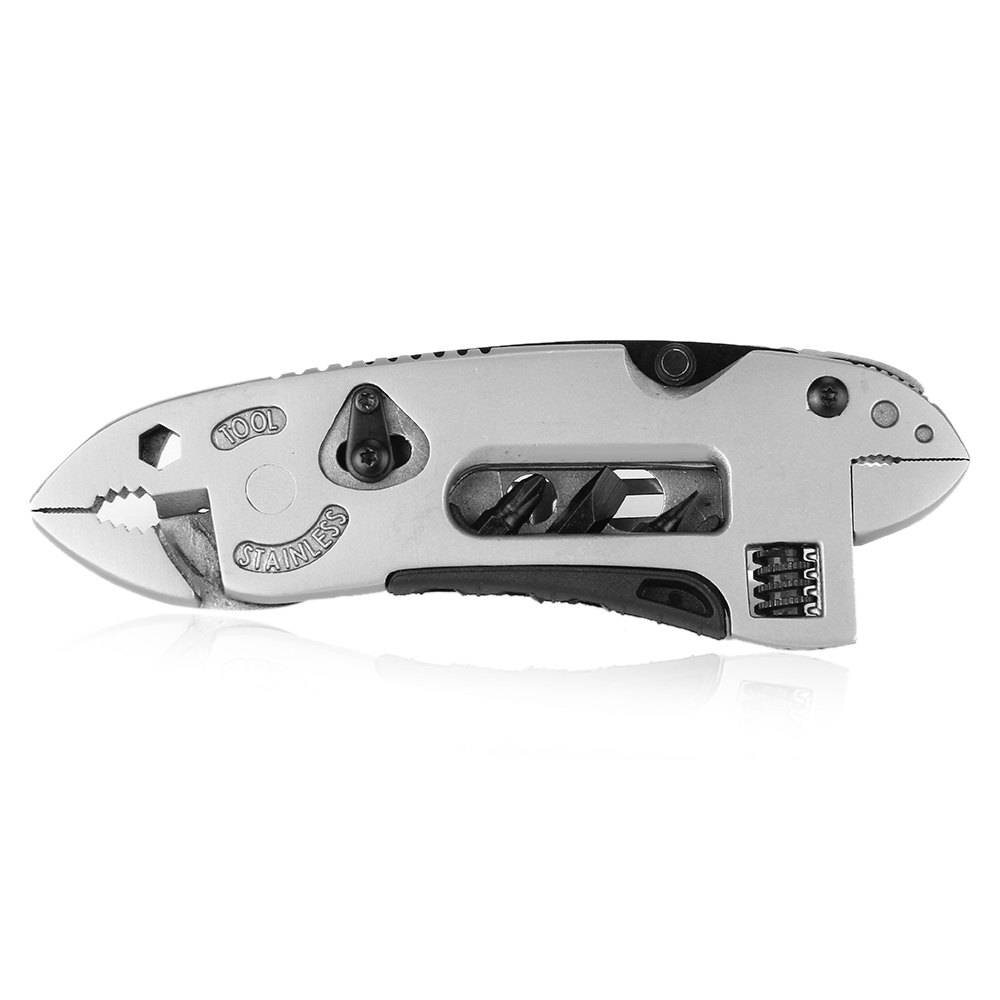 multi-tool edc set adjustable wrench jaw screwdriver pliers knife survival tool