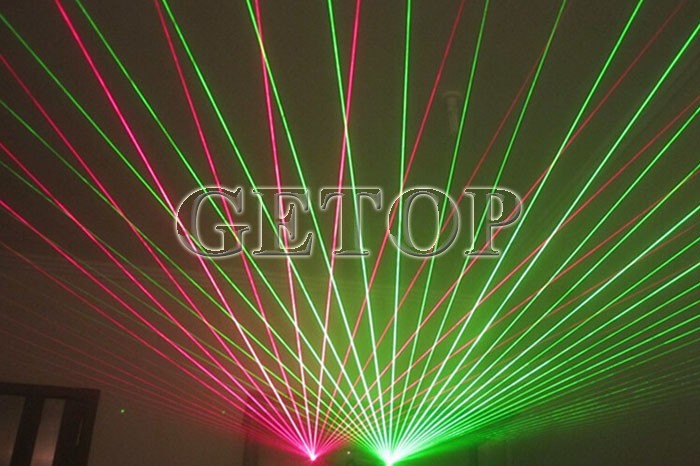 new arrival customized red+green laser glasses angle adjustable night club stage props party accessory flashing glasses