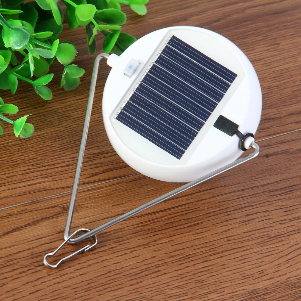 pack of 5 pieces n360a solar light 0.48w 8 leds 64 - 72lm ip55 water resistance body induction lamp