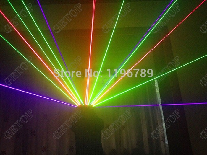 rgb laser glove for stage show party decorations dj club show laser gloves with 7pcs lasers (2pcs violet +3pcs red +2pcs green)