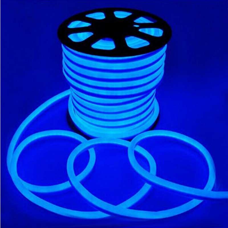 zx 30m/lot flexible led neon led strip bar festival party decorative rope lighting smd rgb led neon flex rope light for buliding