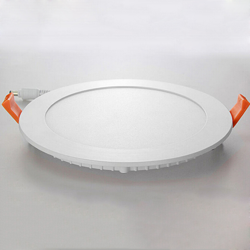 zx 6w 9w 12w 20w 24w ultra-thin led panel light cob led ceiling recessed mini downlight round white panel emergency lamp