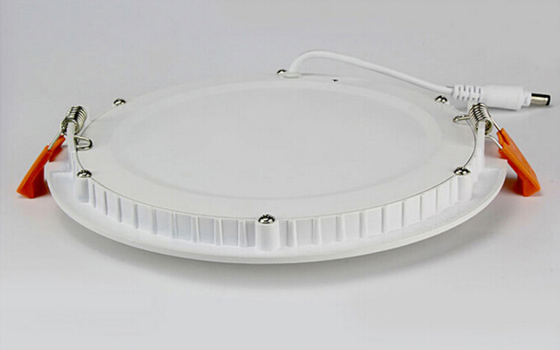 zx 6w 9w 12w 20w 24w ultra-thin led panel light cob led ceiling recessed mini downlight round white panel emergency lamp