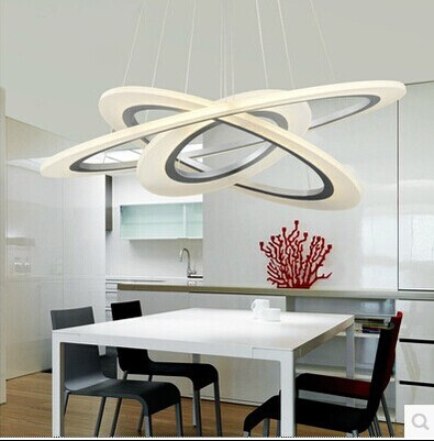 zx circular rings diy ceiling light g4 led flush mount lamp fixture led included art projects dining room livingroom el hall