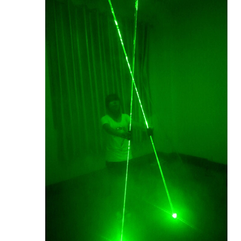 zx green color mini dual direction green laser sword for laser man show 532nm 200mw double-headed wide beam laser party supplies