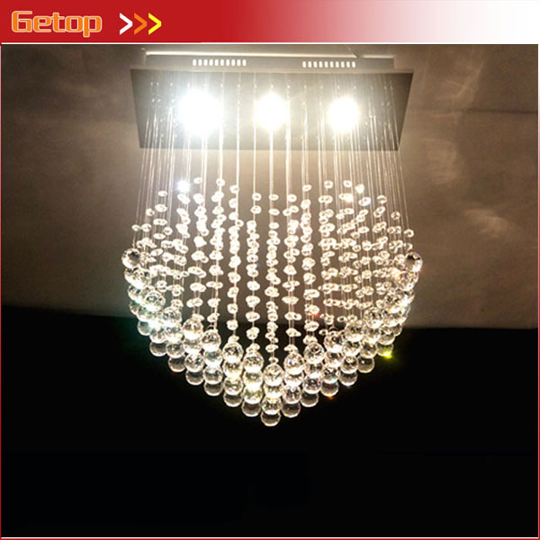 zx k9 crystal gu10 led chandelier heart-shaped romantic warm sweet for wedding room ac 220v 31w-40w