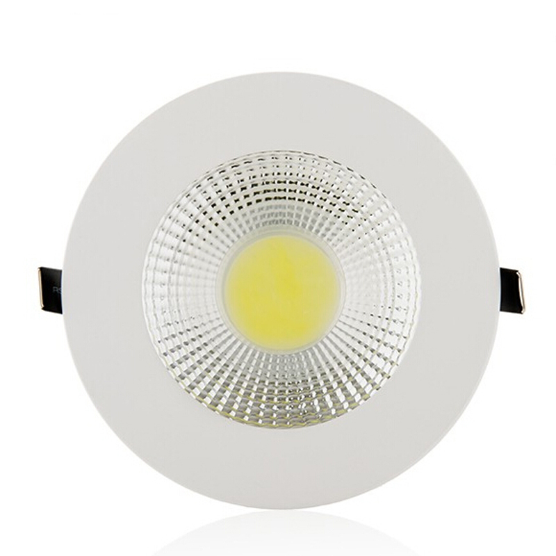 zx led downlight 5w 10w spot cob led ceiling light recessed warm/cold white light led spotlight ac85-265v