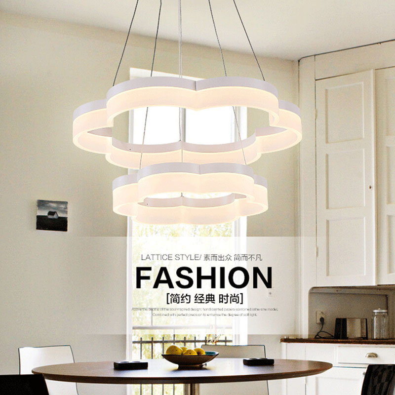 zx luxury suspension acryl pendant lamp led chip lamp garland lustre pendant light dining room foyer parlor bedroom lamp fixture