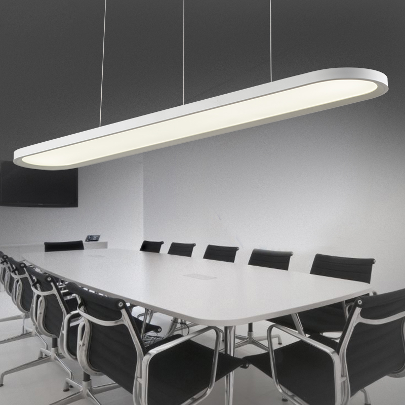 zx modern acryl office pendant lamp led high brightness lighting fixture for meeting room study room lamp stepless adjusted