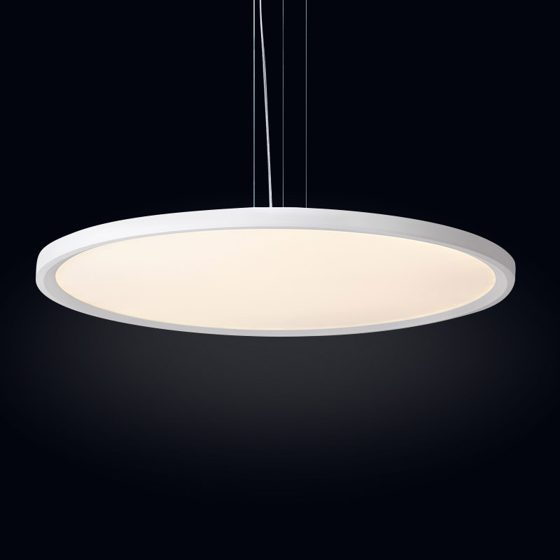 zx modern creative acryl pendant lamp fashion led chip circular ultra-thin droplight simple office living room study indoor lamp