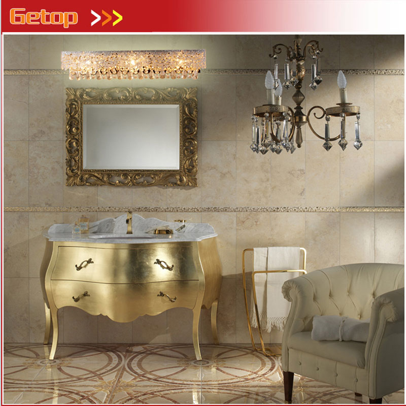 zx modern led crystal mirror wall lamp lustre through-carved fixture for toilet bathroom make-up dresser lamp