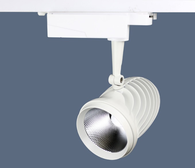 zx tracking light spot lighting 40w for home shopping mall clothes shop exhibition hall 3000k 4000k 6000k ceiling rail lights