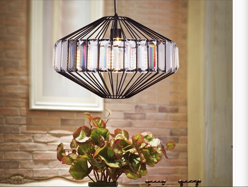 1-light modern pendant light fixture nordic modern cage pendant light fixture guaranteed + !