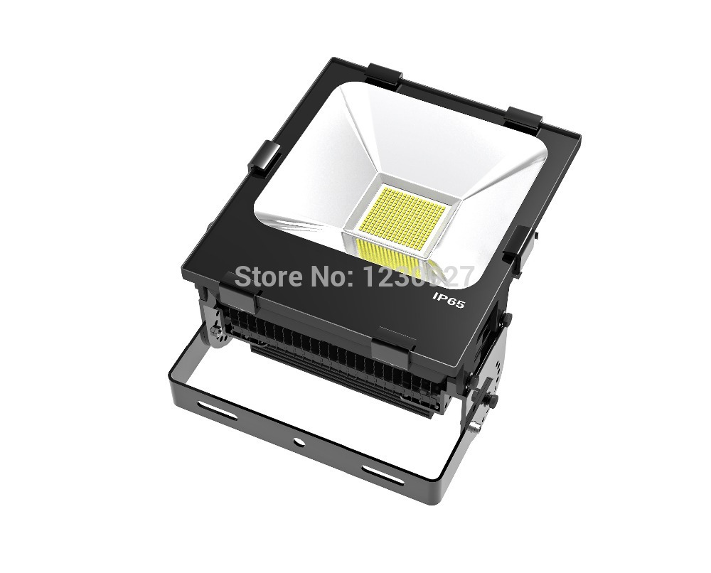 100w led flood light meanwell driver ce,rohs ,ies file offer high lumen 110lm/w