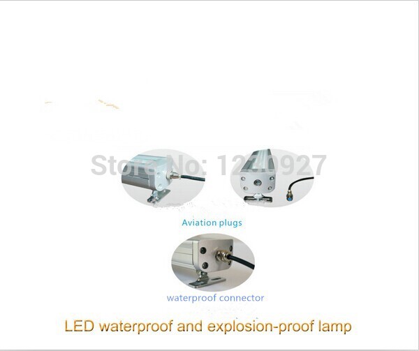 2015 new 80w 24v-240v led metal waterproof explosion-proof lamp led lamp led machine light for cnc machine lamp