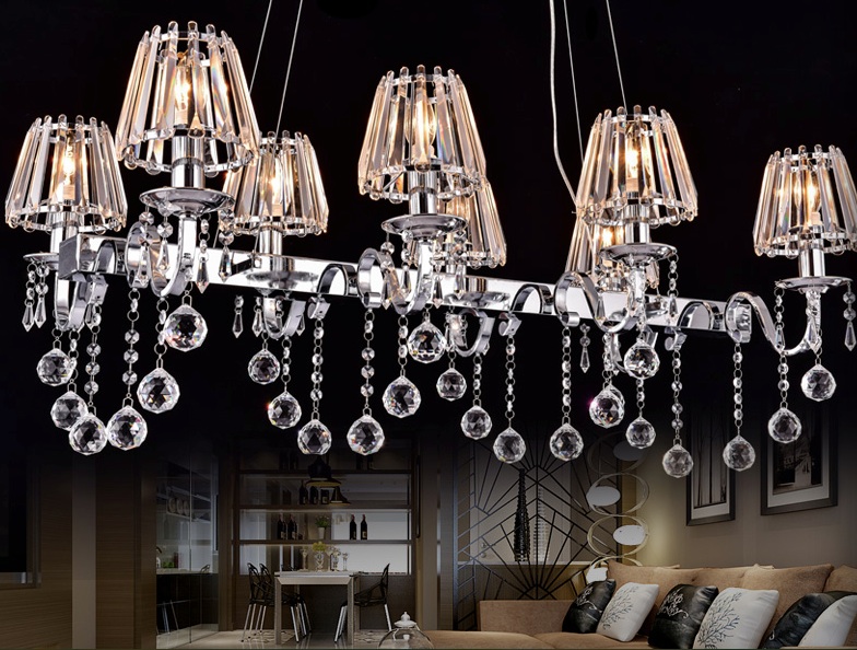 2015 newly 3/6/8/10+5/8l head fashion grape k9 crystal chandelier living room/children's bedroom lamp e14 candle lamp 110v 220v