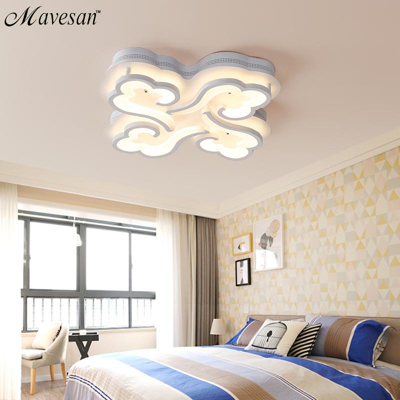 2016 ceiling lamps light modern with rc surface mounted ceiling lights and clouds lampshade lamparas de techo abajur