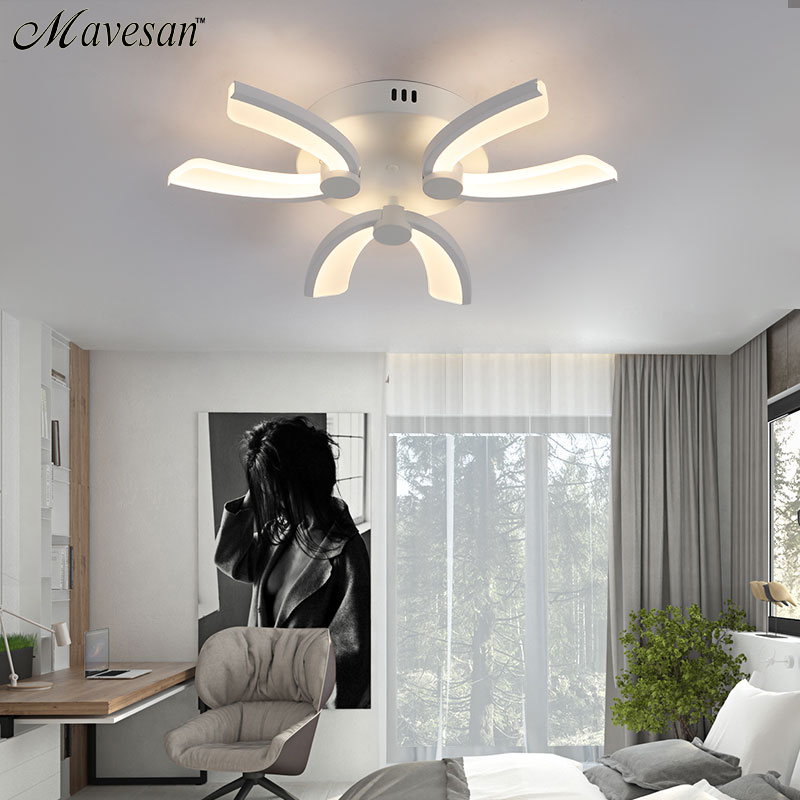 2017 modern led ceiling lights for living room light fixture indoor lighting home decorative lampshade ac85-265v