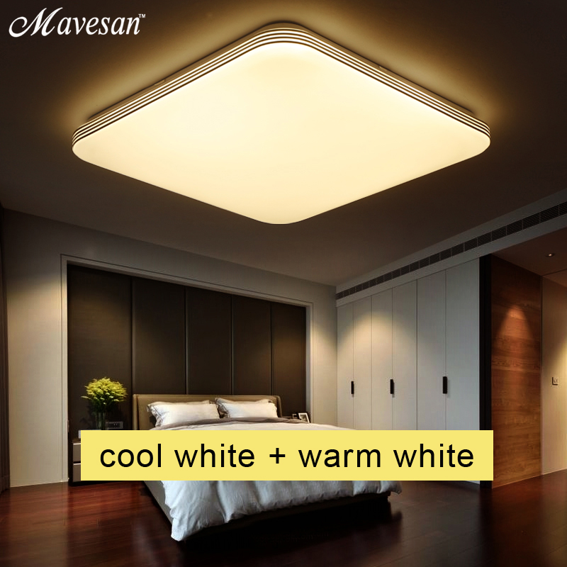 2017 surface mounted modern led ceiling lights for bed room light fixture indoor lighting home decorative lampshade