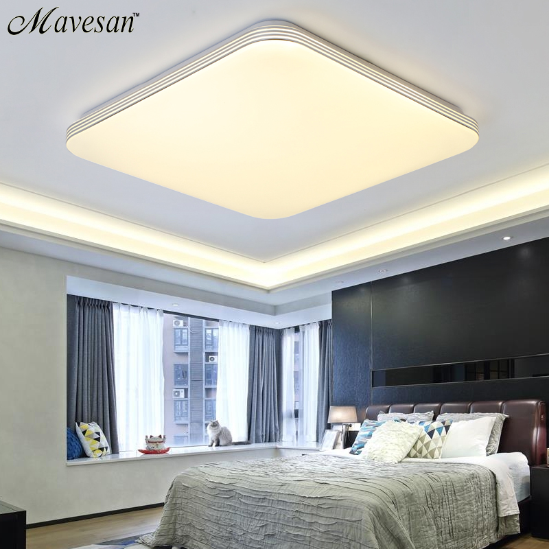 2017 surface mounted modern led ceiling lights for bed room light fixture indoor lighting home decorative lampshade