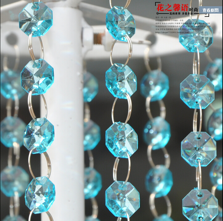 30m/lot, garland diamond crystal acrylic wedding decoration, home decoration, christmas decoration,