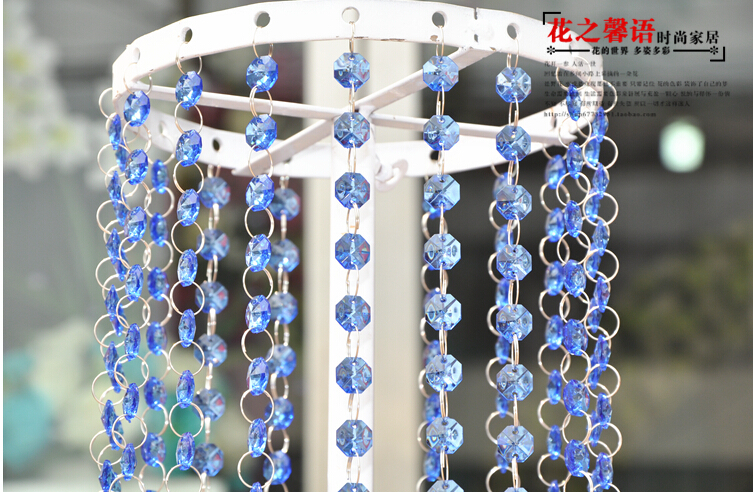 30m/lot, garland diamond crystal acrylic wedding decoration, home decoration, christmas decoration,