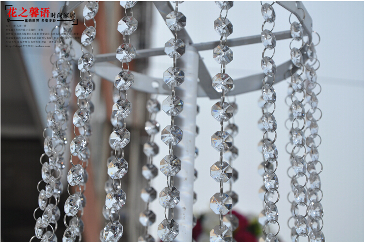 30m/lot, garland diamond crystal acrylic wedding decoration, home decoration, christmas decoration,