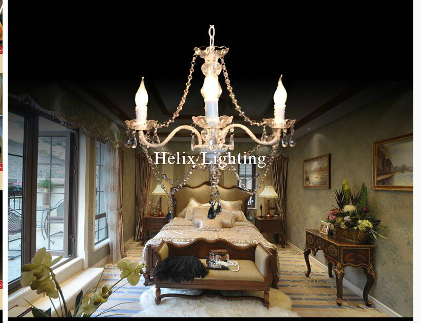 art decorative white color chandelier living room candle lamps luxury acrylic crystal chandelier lights ac d56cm