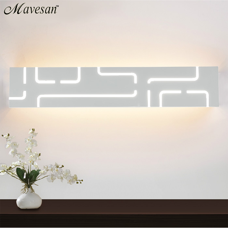 bathroom led mirror wall lamp ac220v/110v acrylic wall mini style warm white/cool white led wall lamps without switch