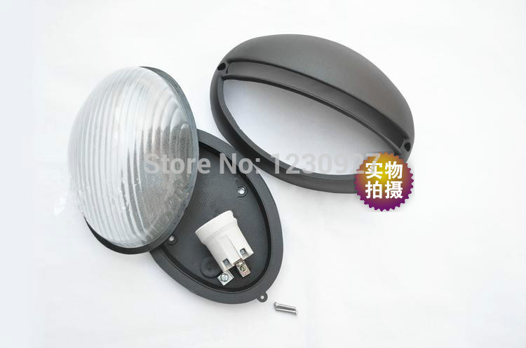 black 22*15cm fashion led aluminum waterproof moistureproof wall lamp dual-use outdoor wall lighting landscape lamp