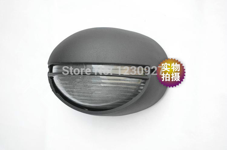 black 22*15cm fashion led aluminum waterproof moistureproof wall lamp dual-use outdoor wall lighting landscape lamp