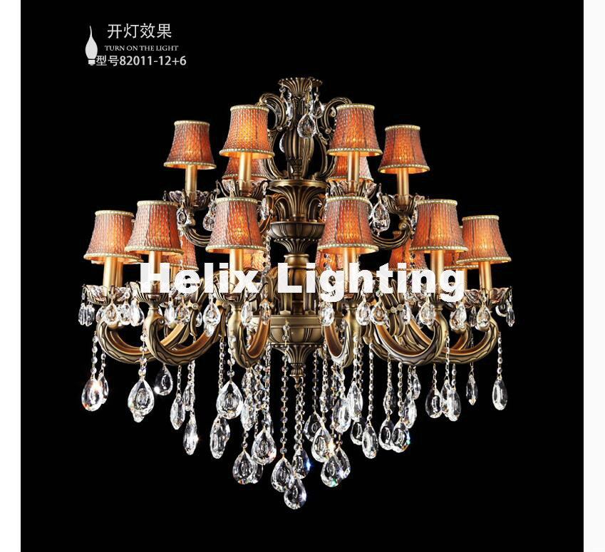 brass color zinc lustres chandelier genuine bronze color crystal chandelier e14 led white chandelier