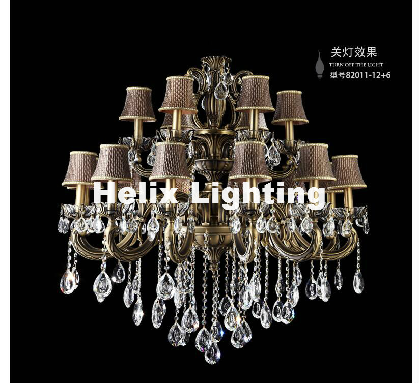 brass color zinc lustres chandelier genuine bronze color crystal chandelier e14 led white chandelier