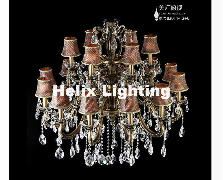 brass color zinc lustres chandelier genuine bronze color crystal chandelier e14 led white chandelier