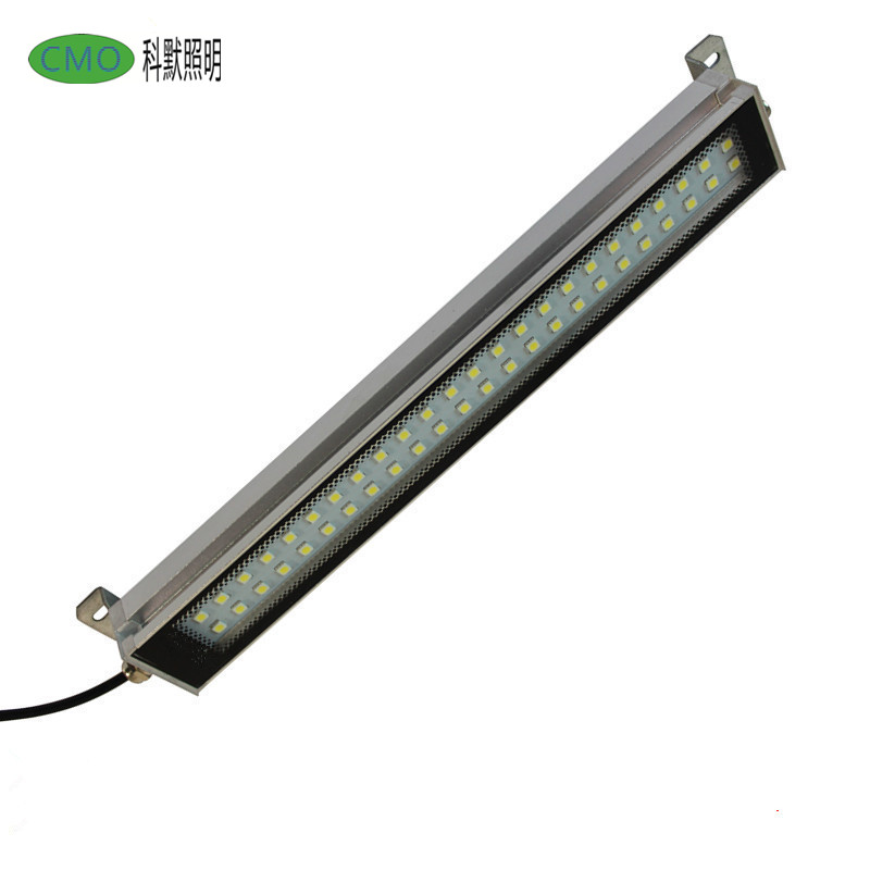 cmo manufaturer 10w 220v/110v led machine aluminum explosion-proof light waterproof cnc machine tool working liner bar lamp