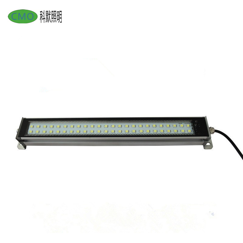 cmo manufaturer 10w 220v/110v led machine aluminum explosion-proof light waterproof cnc machine tool working liner bar lamp