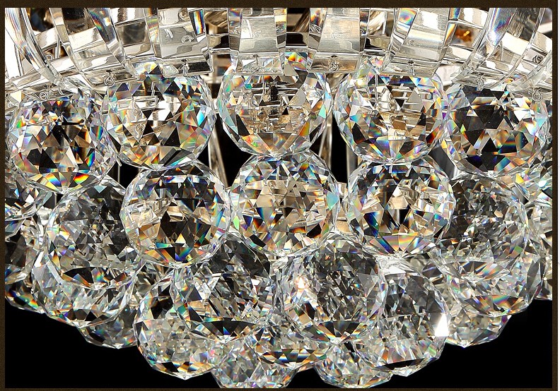 d450mm luxury north european top k9 crystal chandelier light el hall living room dining room ac 110-240v