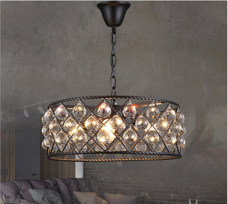 d450mm luxury north european top k9 crystal chandelier light el hall living room dining room ac 110-240v