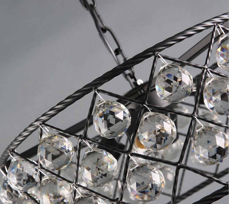 d450mm luxury north european top k9 crystal chandelier light el hall living room dining room ac 110-240v