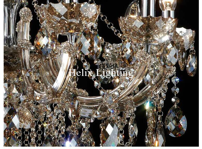 d90cm h78cm 10l k9 chandelier crystal vintage crystal chandelier el lighting pendelleuchte lamp for home light