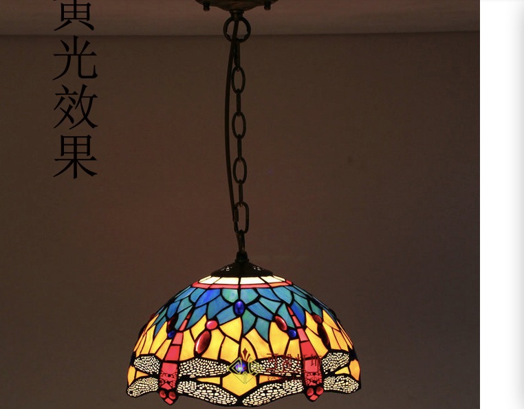 dragonfly european style tiffany pendant lights pendant lamps dining room for home indoor lighting fixture